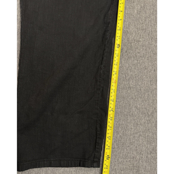 Zara TRF Collection Black Denim Jumpsuit Front Zipper Medium - Picture 8 of 10